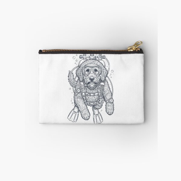 Item preview, Goldendoodle Scuba Diving Diver Dog Owner designed and sold by TerryConnells.