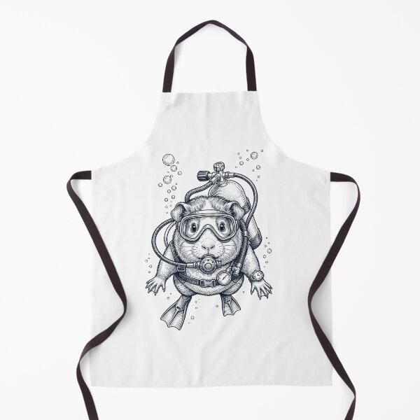 Item preview, Guinea Pig Scuba Diving Diver Animal Lover designed and sold by TerryConnells.