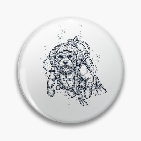 Item preview, Havanese Scuba Diving Diver Dog Owner designed and sold by TerryConnells.