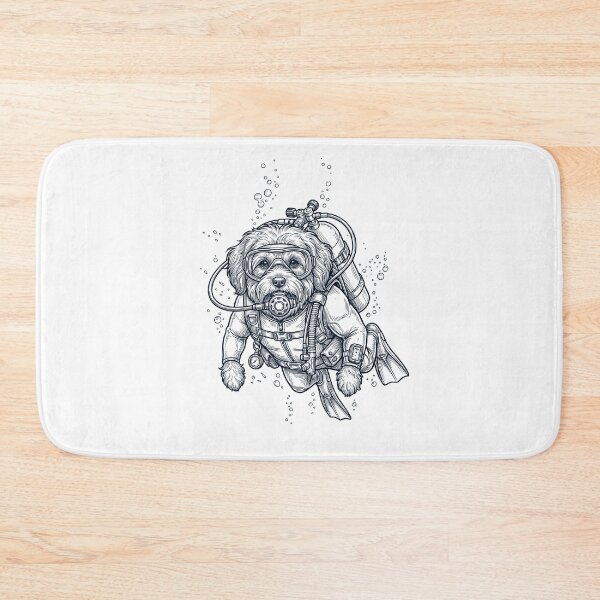 Item preview, Havanese Scuba Diving Diver Dog Owner designed and sold by TerryConnells.