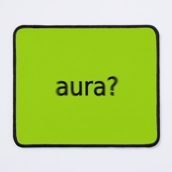 Item preview, Aura Supreme Green Question Unique Artwork Sign designed and sold by Doctor Schtrudel.