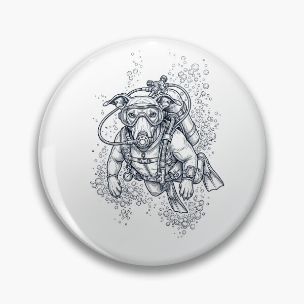 Item preview, Italian Greyhound Scuba Diving Diver Dog Owner designed and sold by TerryConnells.