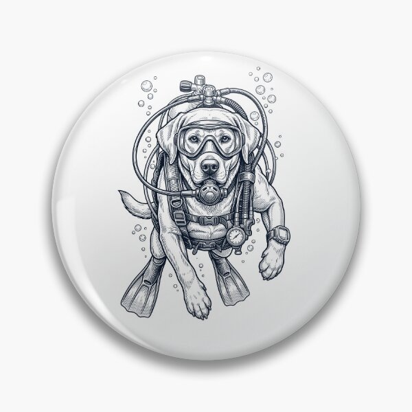 Item preview, Labrador Retriever Scuba Diving Diver Dog Owner designed and sold by TerryConnells.