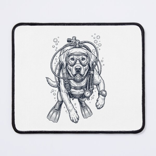 Item preview, Labrador Retriever Scuba Diving Diver Dog Owner designed and sold by TerryConnells.