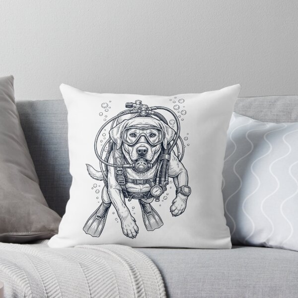 Item preview, Labrador Retriever Scuba Diving Diver Dog Owner designed and sold by TerryConnells.