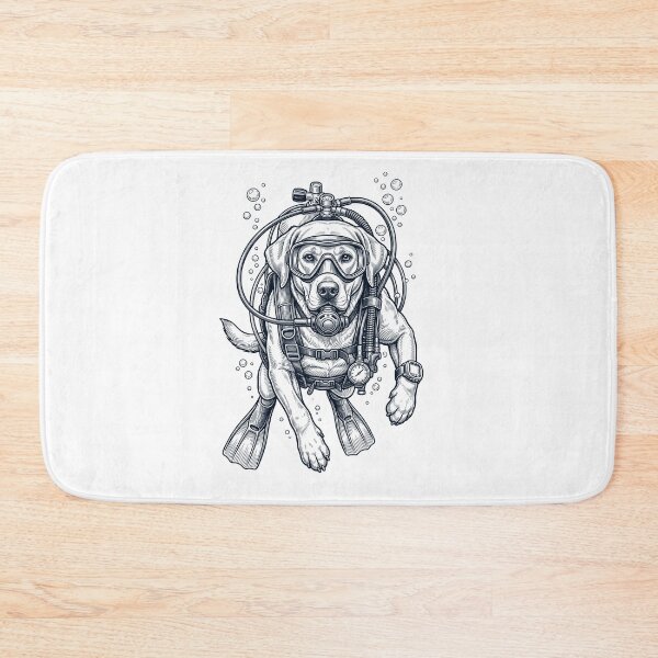 Item preview, Labrador Retriever Scuba Diving Diver Dog Owner designed and sold by TerryConnells.