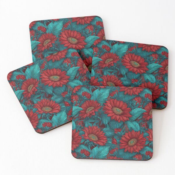Item preview, Petaled Sunflower Flower - Tropical Flower Pattern - Wedding Anniversary Gifts designed and sold by RoyalStarsPatts.