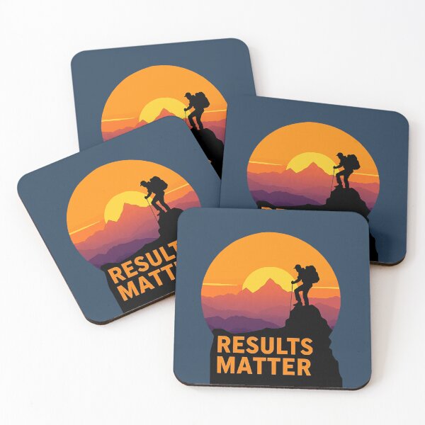 Item preview, Results Matter Motivation and Determination Quote designed and sold by Endless7Art.