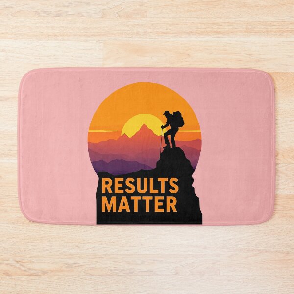 Item preview, Results Matter Motivation and Determination Quote designed and sold by Endless7Art.