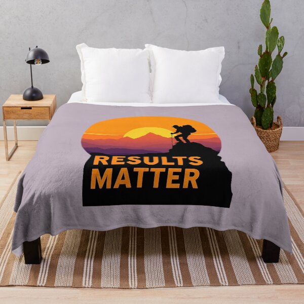 Item preview, Results Matter Motivation and Determination Quote designed and sold by Endless7Art.