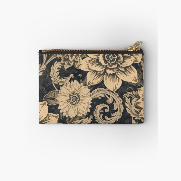 Item preview, Intricate Damask Flowers Mystical Composition Pattern designed and sold by GrinGalore.