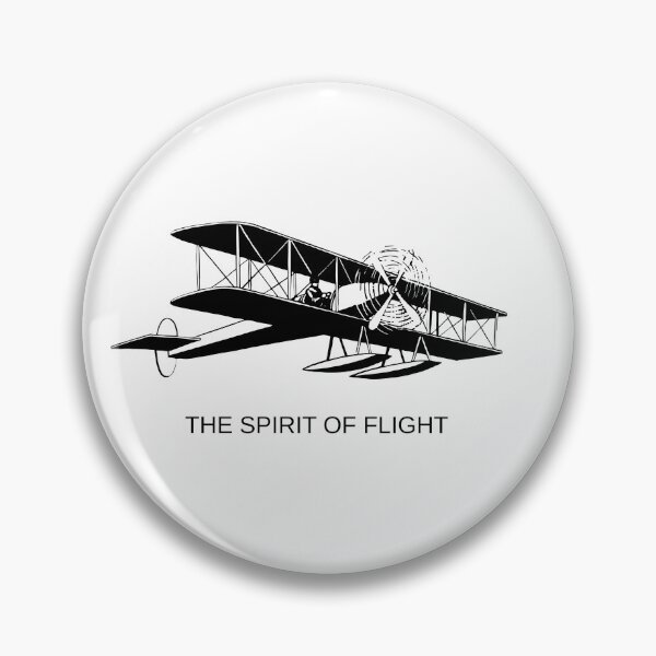 Item preview, The Spirit of Flight - Vintage Biplane Aviation Design designed and sold by onubi.