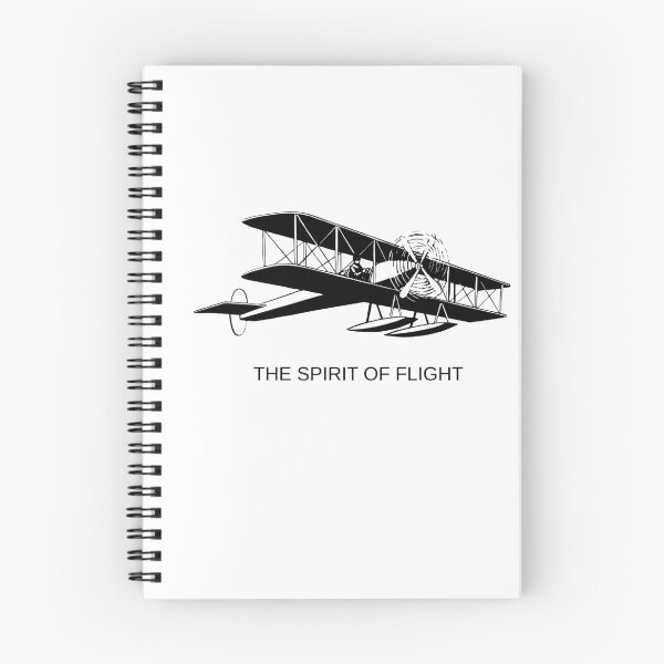 Item preview, The Spirit of Flight - Vintage Biplane Aviation Design designed and sold by onubi.