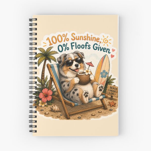 Item preview, 100% Sunshine 0% Floofs Given – Funny Merle Aussie designed and sold by DailyStruggleCo.