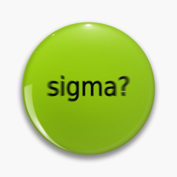 Item preview, Sigma Supreme Green Question Unique Artwork Sign designed and sold by Doctor Schtrudel.