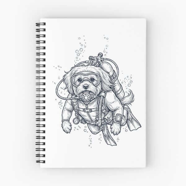 Item preview, Maltese Scuba Diving Diver Dog Owner designed and sold by TerryConnells.