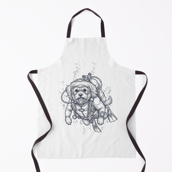 Item preview, Maltese Scuba Diving Diver Dog Owner designed and sold by TerryConnells.