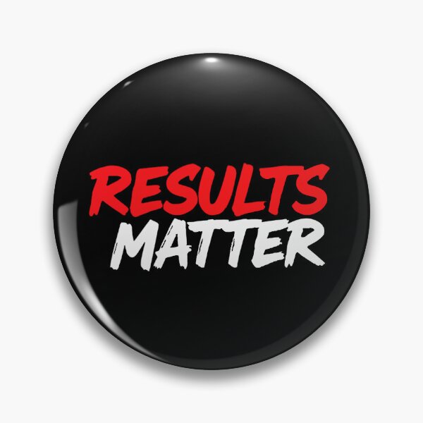 Item preview, Results Matter Streetwear Motivation Quote designed and sold by Endless7Art.