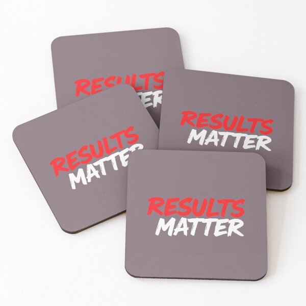 Item preview, Results Matter Streetwear Motivation Quote designed and sold by Endless7Art.