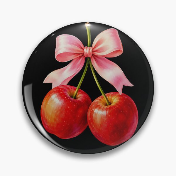 Item preview, Red Cherry Bow Cute Fruit Design  designed and sold by graphixpolash.