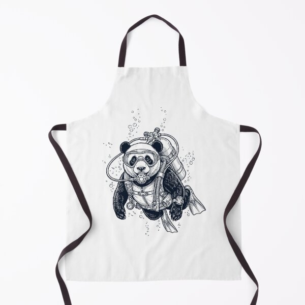 Item preview, Panda Scuba Diving Diver Animal Lover designed and sold by TerryConnells.