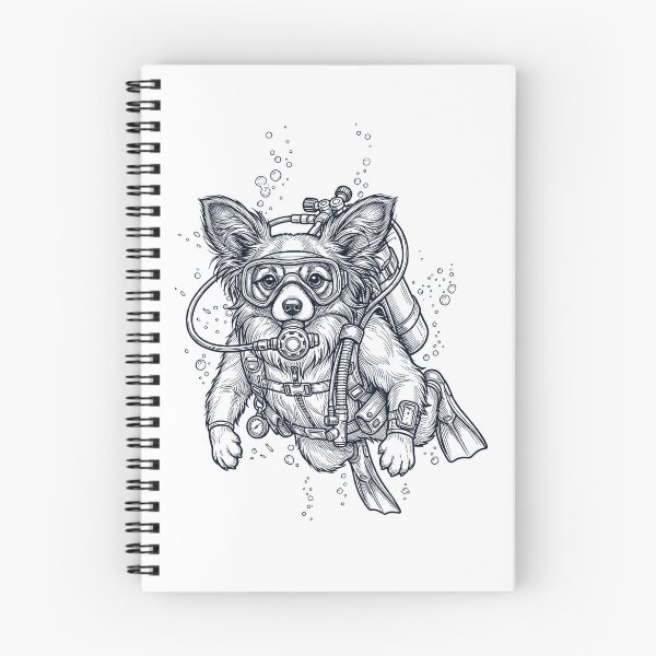 Item preview, Papillon Scuba Diving Diver Dog Owner designed and sold by TerryConnells.