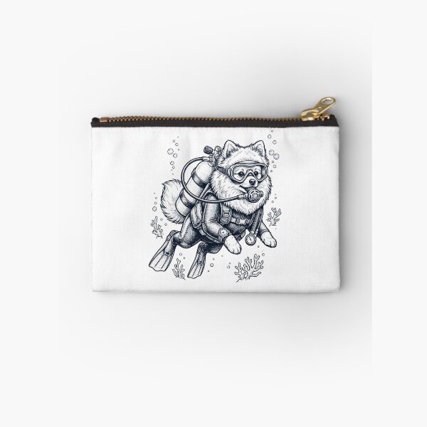 Item preview, Pomeranian Scuba Diving Diver Dog Owner designed and sold by TerryConnells.