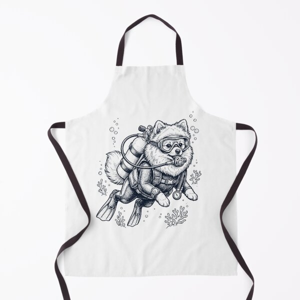 Item preview, Pomeranian Scuba Diving Diver Dog Owner designed and sold by TerryConnells.