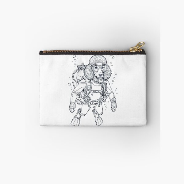 Item preview, Poodle Scuba Diving Diver Dog Owner designed and sold by TerryConnells.