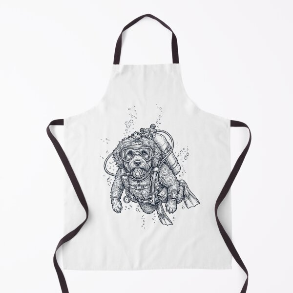 Item preview, Portuguese Water Dog Scuba Diving Diver Dog Owner designed and sold by TerryConnells.