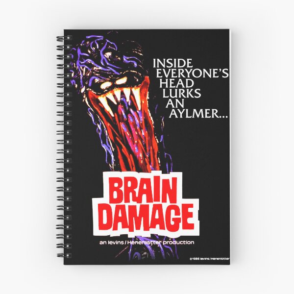 Item preview, BRAIN DAMAGE Aylmer Poster Design designed and sold by shnooks.