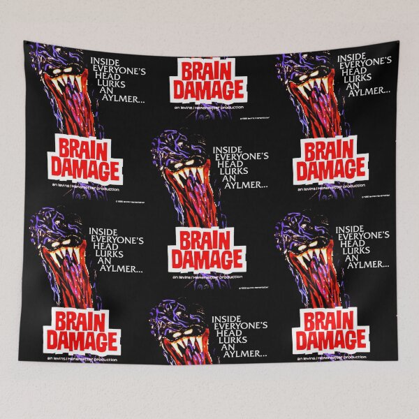 Item preview, BRAIN DAMAGE Aylmer Poster Design designed and sold by shnooks.