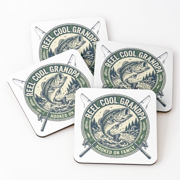 Item preview, Reel Cool Grandpa Hooked On Family designed and sold by VYRON STUDIO.