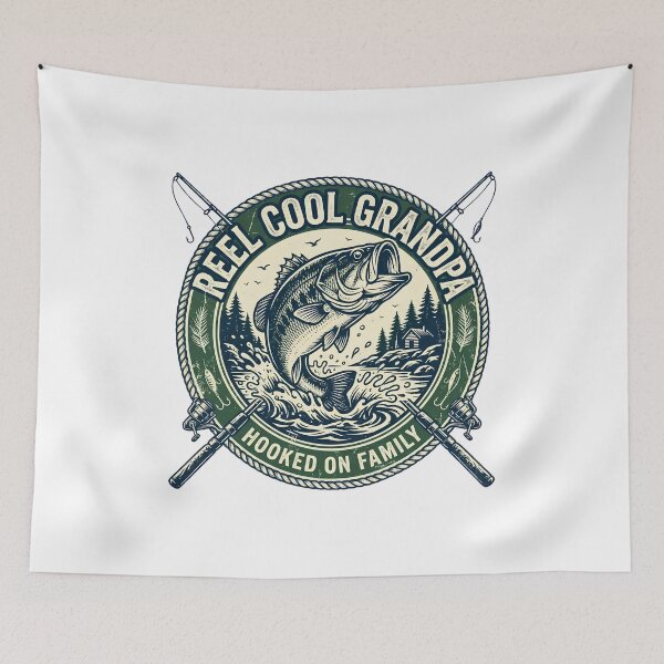 Item preview, Reel Cool Grandpa Hooked On Family designed and sold by CHRIS0008.