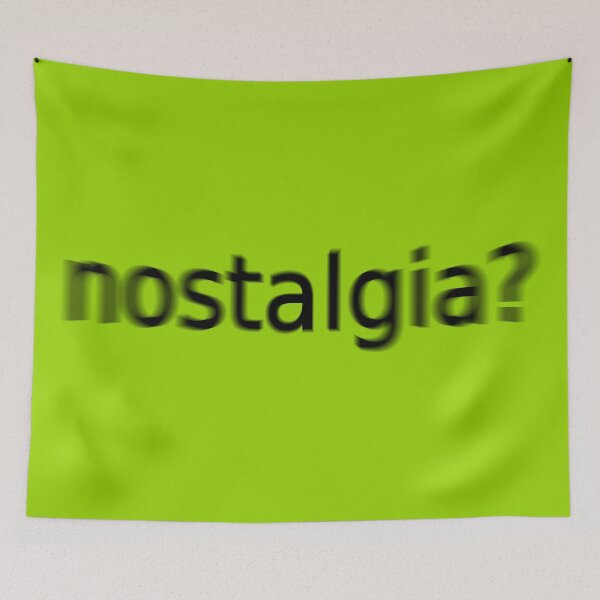 Item preview, Nostalgia Supreme Green Question Unique Artwork Sign designed and sold by Doctor Schtrudel.