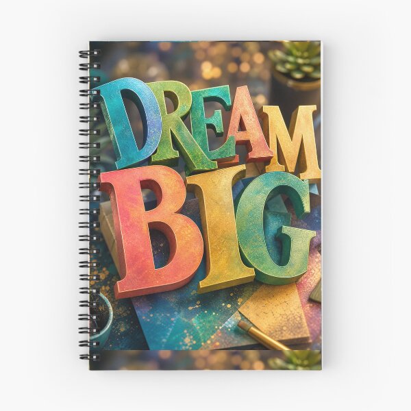 Item preview, Dream Big Typography, Colorful Letter Collage Design  designed and sold by Jandedan.