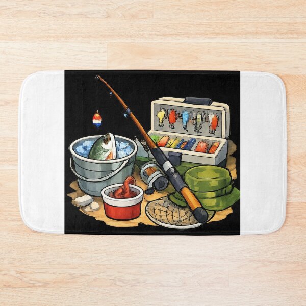 Item preview, fishing equipment and fresh fish designed and sold by ARIN2550.
