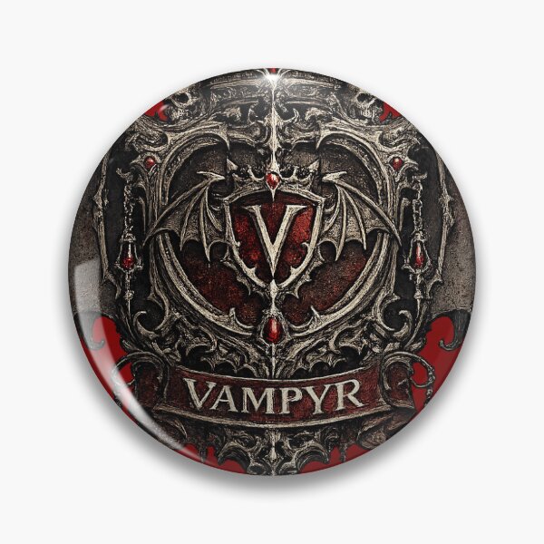 Item preview, VAMPYR Bloodwing Crest designed and sold by VAMPYRWear.