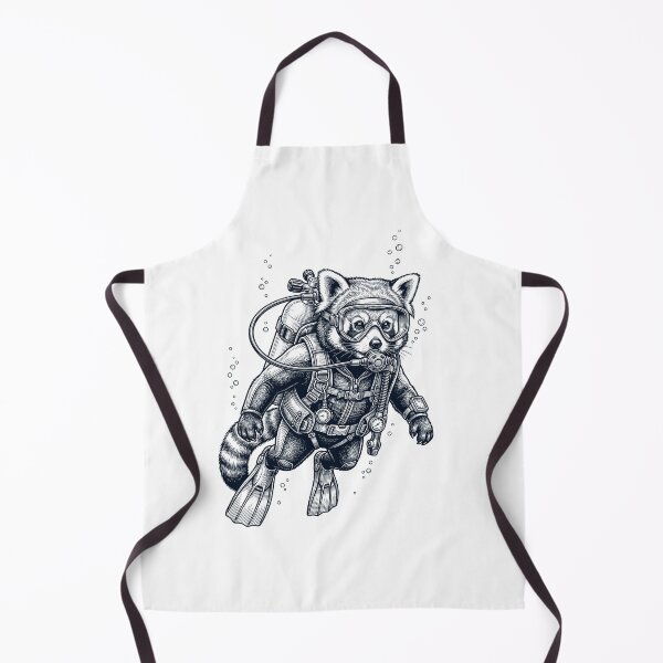 Item preview, Red Panda Scuba Diving Diver Animal Lover designed and sold by TerryConnells.