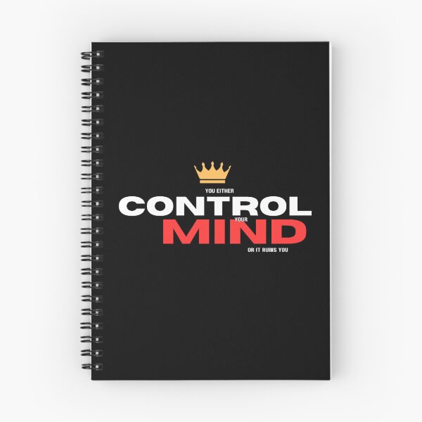 Item preview, Control Your Mind Quotes for Him designed and sold by WarriorsArmour.