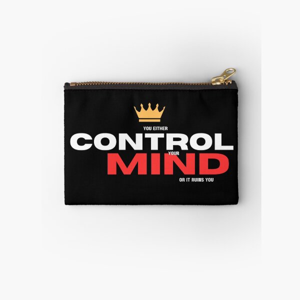 Item preview, Control Your Mind Quotes for Him designed and sold by WarriorsArmour.