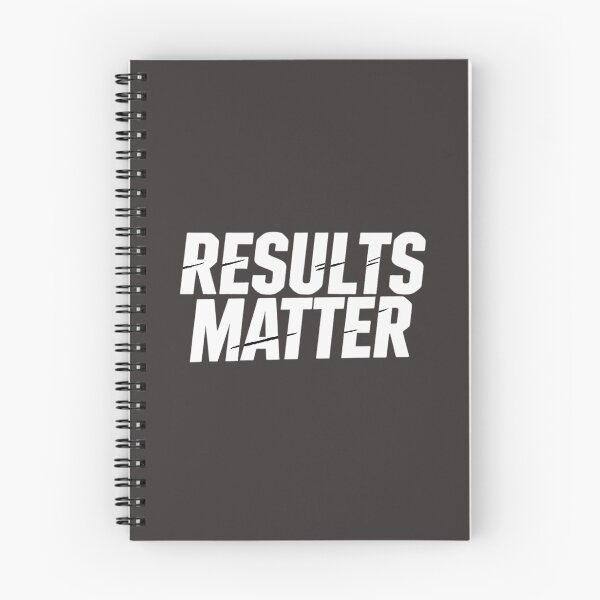 Item preview, Results Matter Gym Workout Discipline Quote designed and sold by Endless7Art.