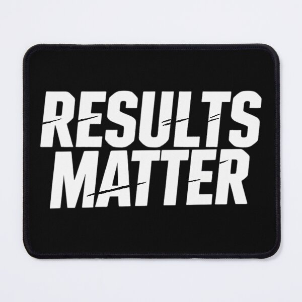 Item preview, Results Matter Gym Workout Discipline Quote designed and sold by Endless7Art.