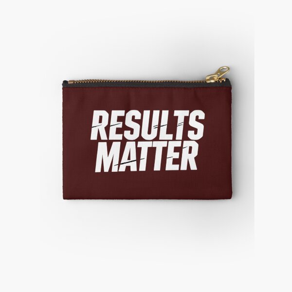 Item preview, Results Matter Gym Workout Discipline Quote designed and sold by Endless7Art.