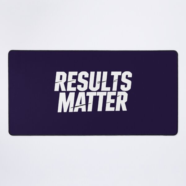 Item preview, Results Matter Gym Workout Discipline Quote designed and sold by Endless7Art.