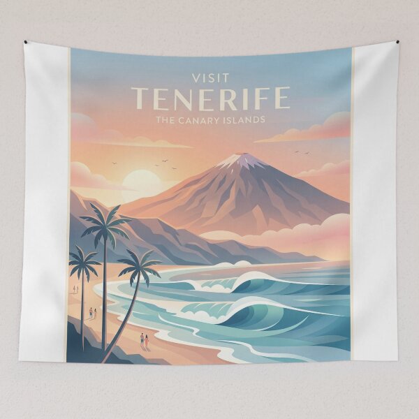 Item preview, Visit Tenerife The Canary Islands  – Scenic Travel Destination & Island Escape Vibes designed and sold by ArtsyExplorer.