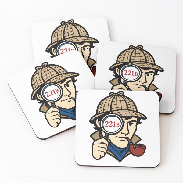 Item preview, 221B Sherlock Holmes Comic Book Detective Pop Art designed and sold by Fenay Designs.