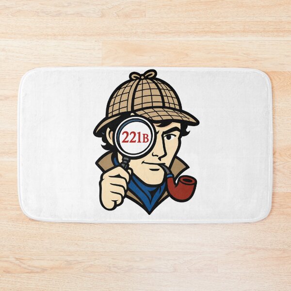 Item preview, 221B Sherlock Holmes Comic Book Detective Pop Art designed and sold by Fenay Designs.