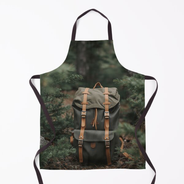 Item preview, Vintage Hiking Backpack Forest Adventure designed and sold by Evergreen Horizon Works.