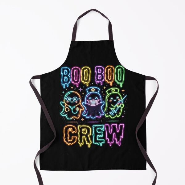 Item preview, Boo Boo Crew Cute Nurse Doctor Ghost Halloween Neon designed and sold by longngusuc.